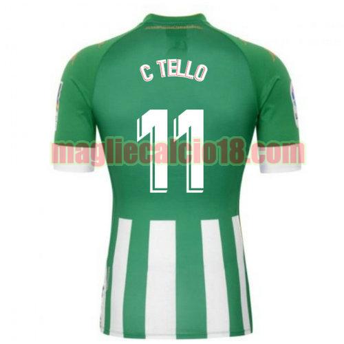 maglia real betis 2020-2021 prima c tello 11