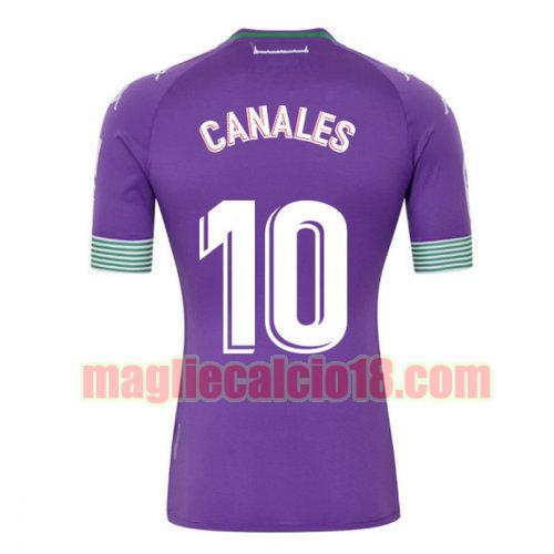 maglia real betis 2020-2021 seconda canales 10