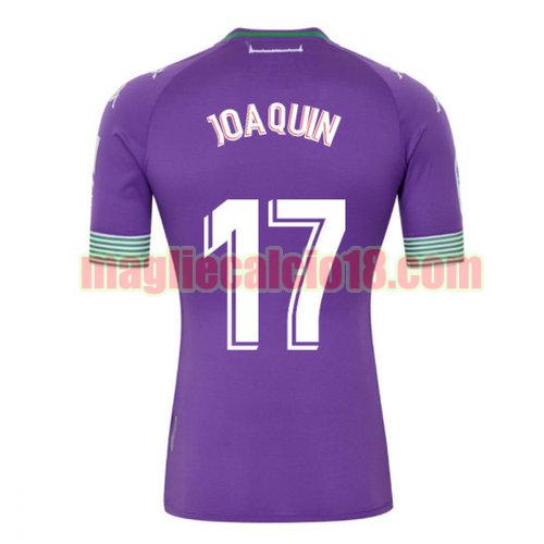 maglia real betis 2020-2021 seconda joaquin 17
