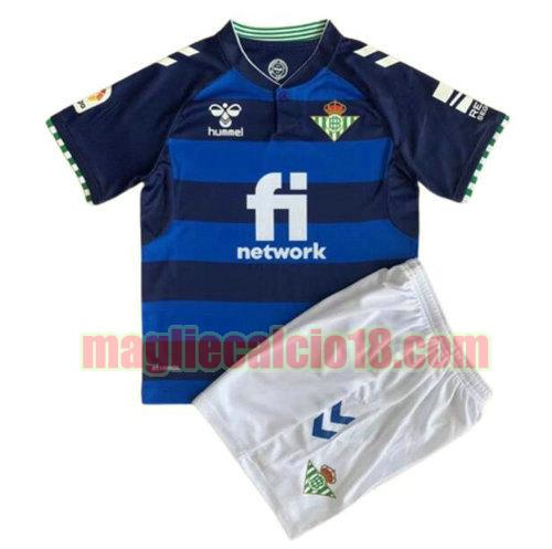 maglia real betis 2022-2023 bambino seconda