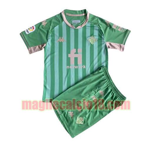 maglia real betis 2022-2023 eco-friendly version bambino