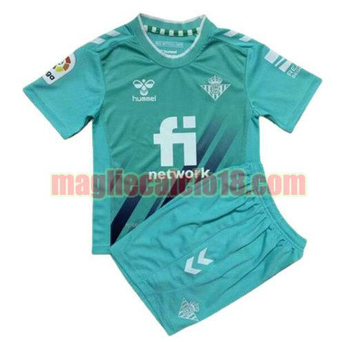 maglia real betis 2022-2023 verde bambino portiere