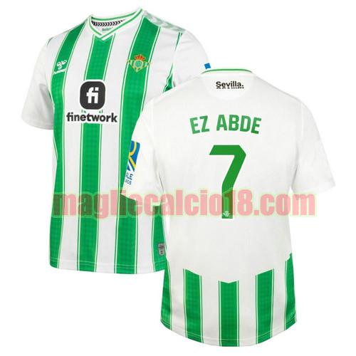 maglia real betis 2023-2024 ez abde 7 prima