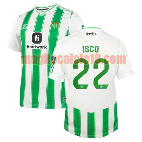 maglia real betis 2023-2024 isco 22 prima