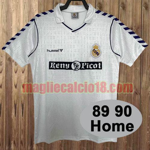 maglia real madrid 1989-1990 prima