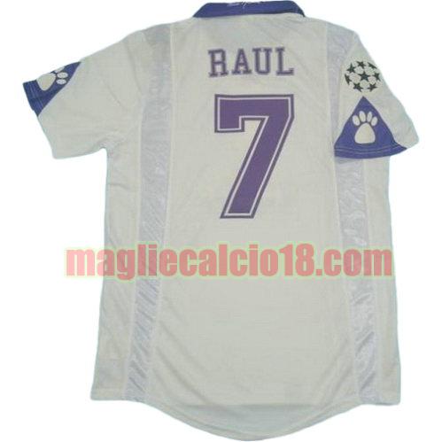 maglia real madrid 1997-1998 prima divisa raul 7