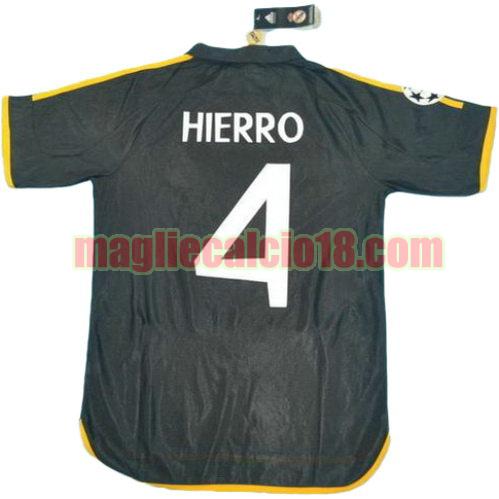 maglia real madrid 1999-2000 seconda divisa hierro 4
