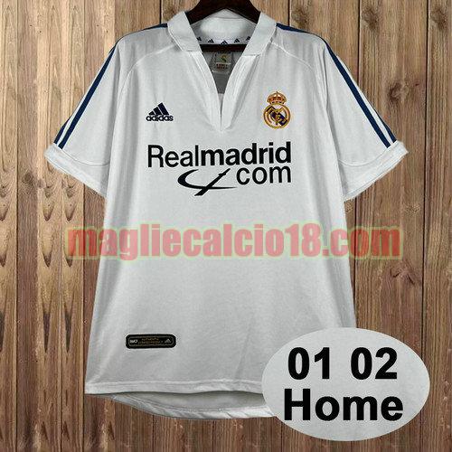 maglia real madrid 2001 2002 prima