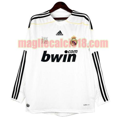 maglia real madrid 2009-2010 manica lunga prima