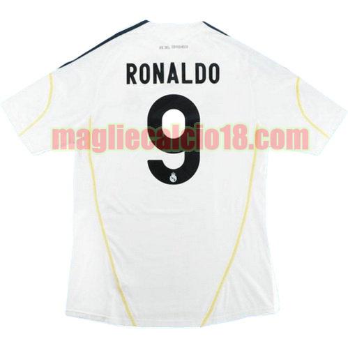 maglia real madrid 2009-2010 prima divisa ronaldo 9