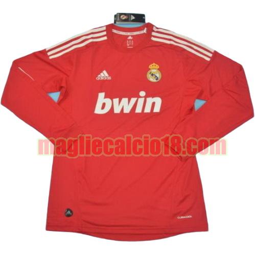maglia real madrid 2011-2012 terza divisa manica lunga
