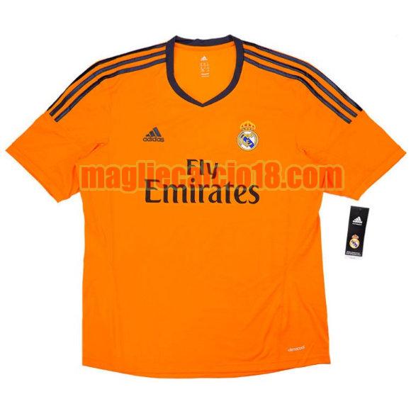 maglia real madrid 2013-2014 terza arancia