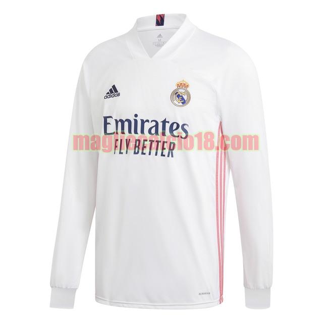 maglia real madrid 2020-2021 prima mancia lunga