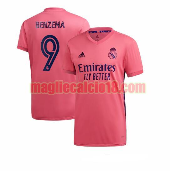 maglia real madrid 2020-2021 seconda karim benzema 9
