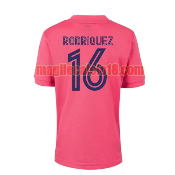 maglia real madrid 2020-2021 seconda rodriquez 16