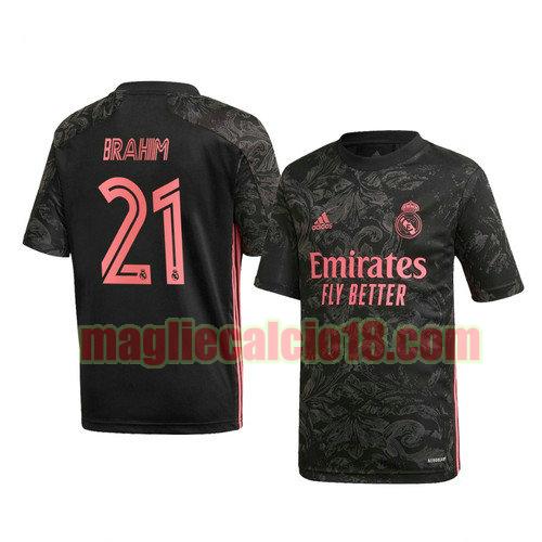 maglia real madrid 2020-2021 terza brahim diaz 21