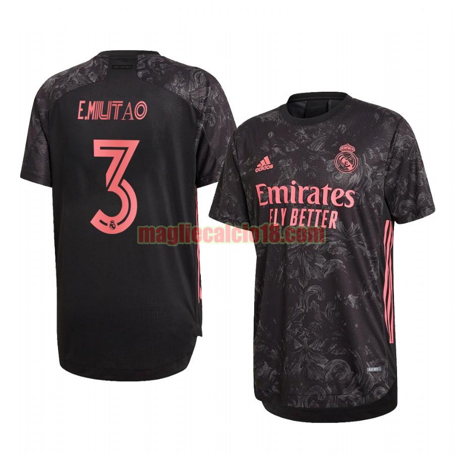 maglia real madrid 2020-2021 terza eder militao 3