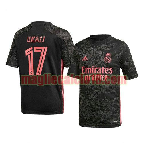 maglia real madrid 2020-2021 terza lucas vazquez 17