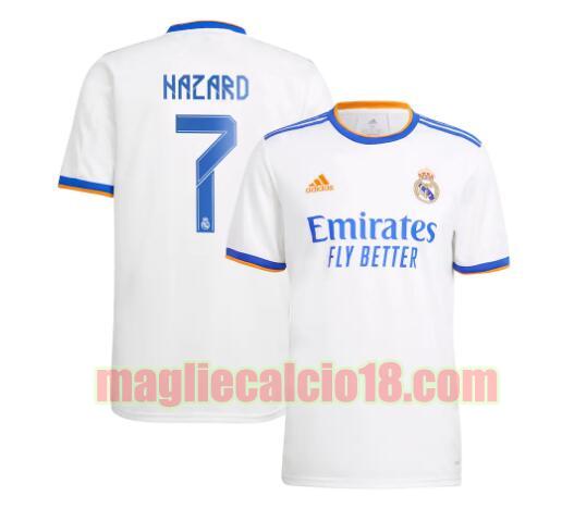 maglia real madrid 2021-2022 prima hazard 7