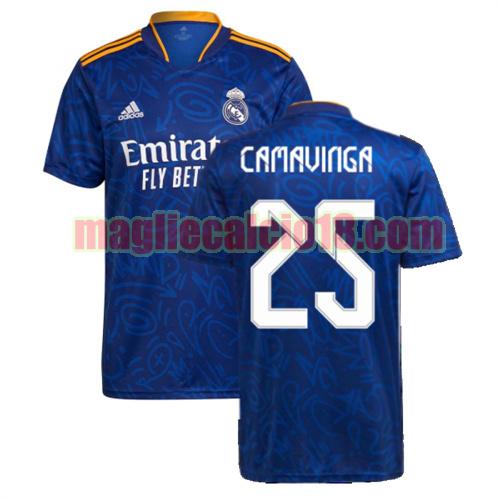 maglia real madrid 2021-2022 seconda camavinga 25