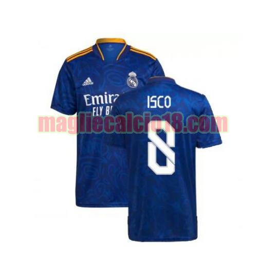 maglia real madrid 2021-2022 seconda isco 8