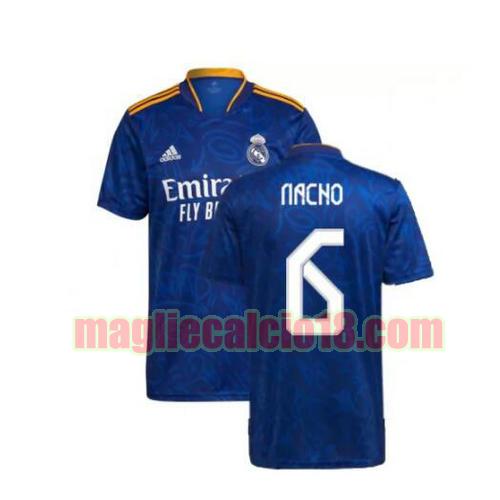 maglia real madrid 2021-2022 seconda nacho 6