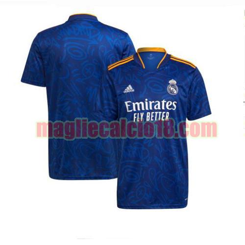 maglia real madrid 2021-2022 seconda thailandia