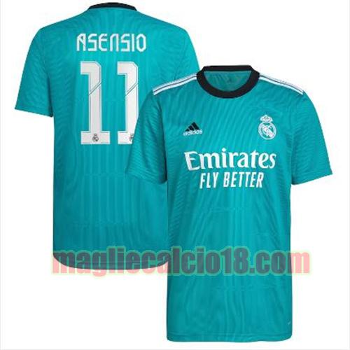 maglia real madrid 2021-2022 terza asensio 11