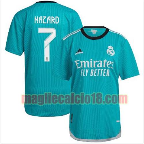 maglia real madrid 2021-2022 terza hazard 7
