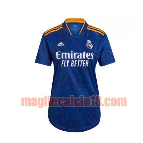 maglia real madrid 2021-22 seconda donna