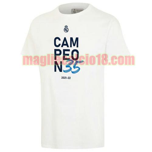maglia real madrid 2022-2023 campeones 35 bianca