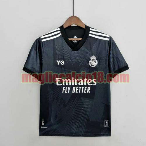 maglia real madrid 2022-2023 edizione y3 nero poco prezzo