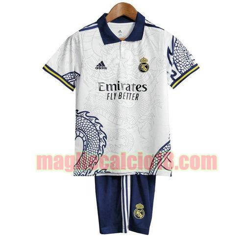maglia real madrid 2023-2024 bambino bianco speciale