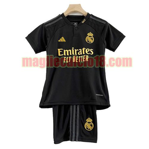 maglia real madrid 2023-2024 bambino terza