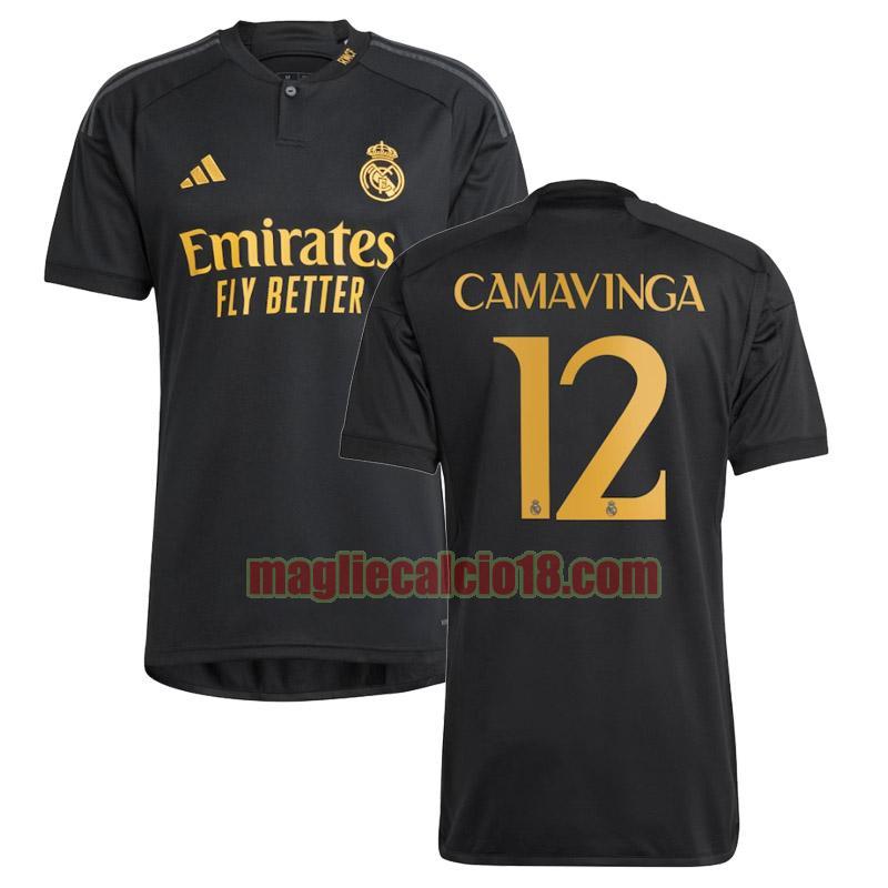 maglia real madrid 2023-2024 camavinga terza