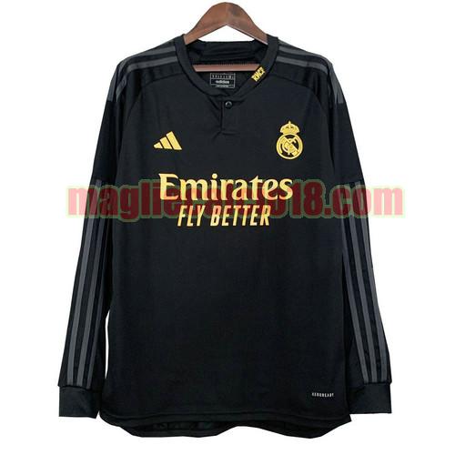 maglia real madrid 2023-2024 manica lunga terza