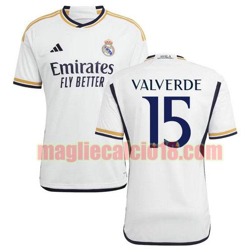 maglia real madrid 2023-2024 valverde 15 prima