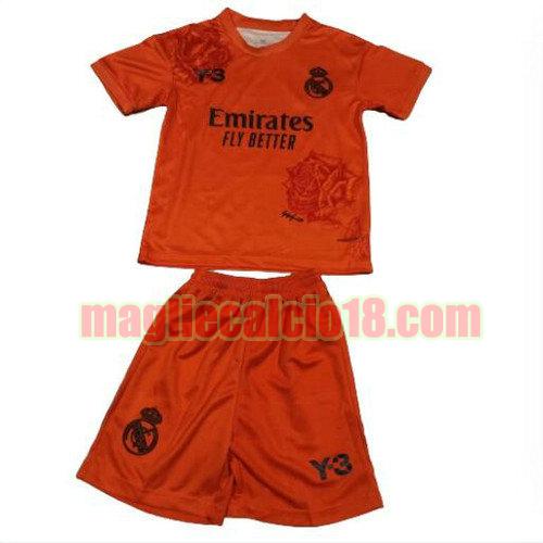 maglia real madrid 2024-2025 arancia bambino y3 special edition