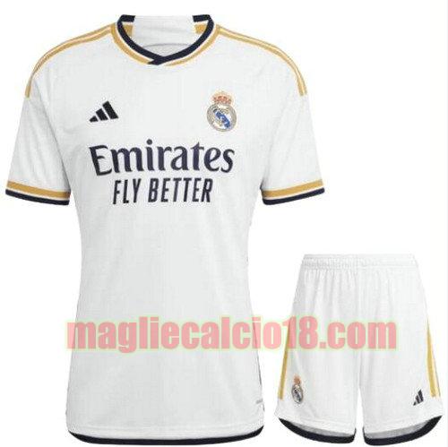 maglia real madrid 2024-2025 bambino prima