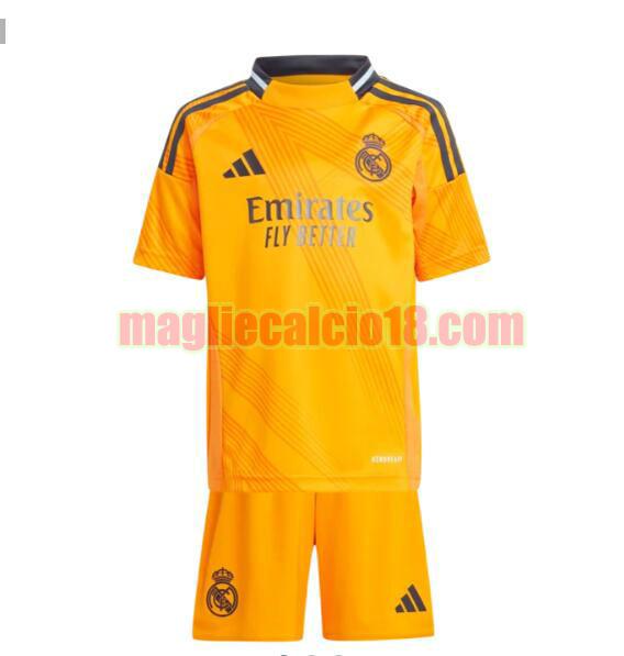maglia real madrid 2024-2025 bambino seconda