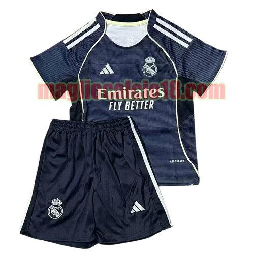 maglia real madrid 2025-2026 picture version bambino seconda