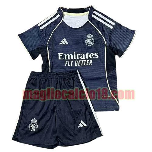 maglia real madrid 2025-2026 picture version bambino seconda