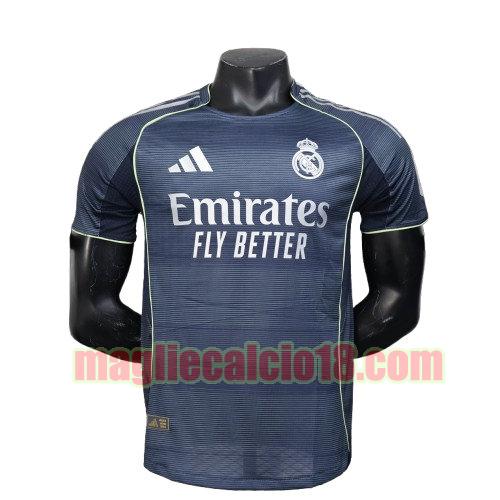 maglia real madrid 2025-2026 player version seconda