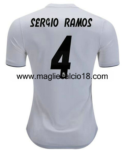 maglia real madrid Sergio Ramos prima divisa 2018-2019