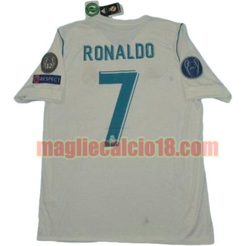 maglia real madrid ucl 2017-2018 prima divisa ronaldo 7