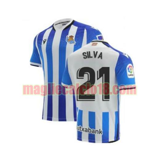 maglia real sociedad 2021-2022 prima silva 21