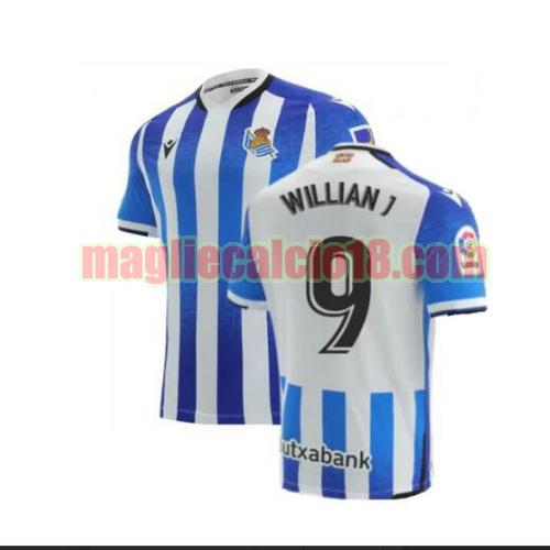 maglia real sociedad 2021-2022 prima willian j 9