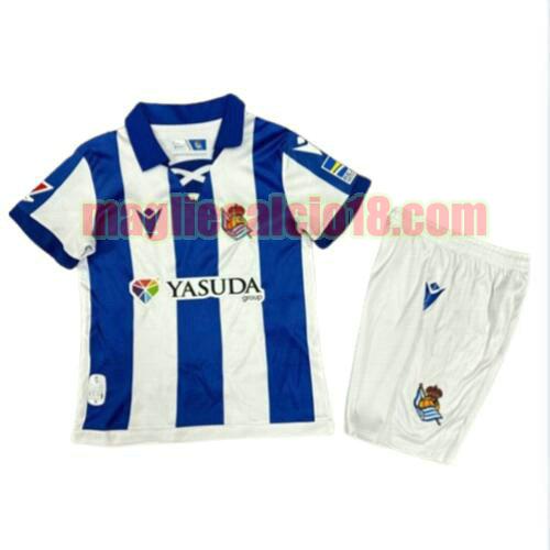 maglia real sociedad 2024-2025 bambino prima