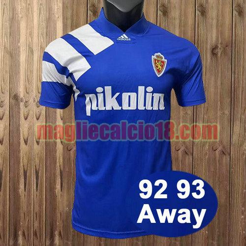 maglia real zaragoza 1992 1993 seconda