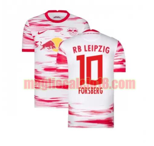 maglia red bull leipzig 2021-2022 prima forsberg 10